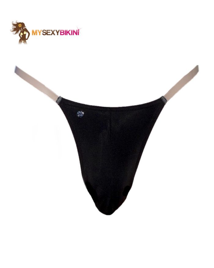 Keros | String de bain pour homme noir 